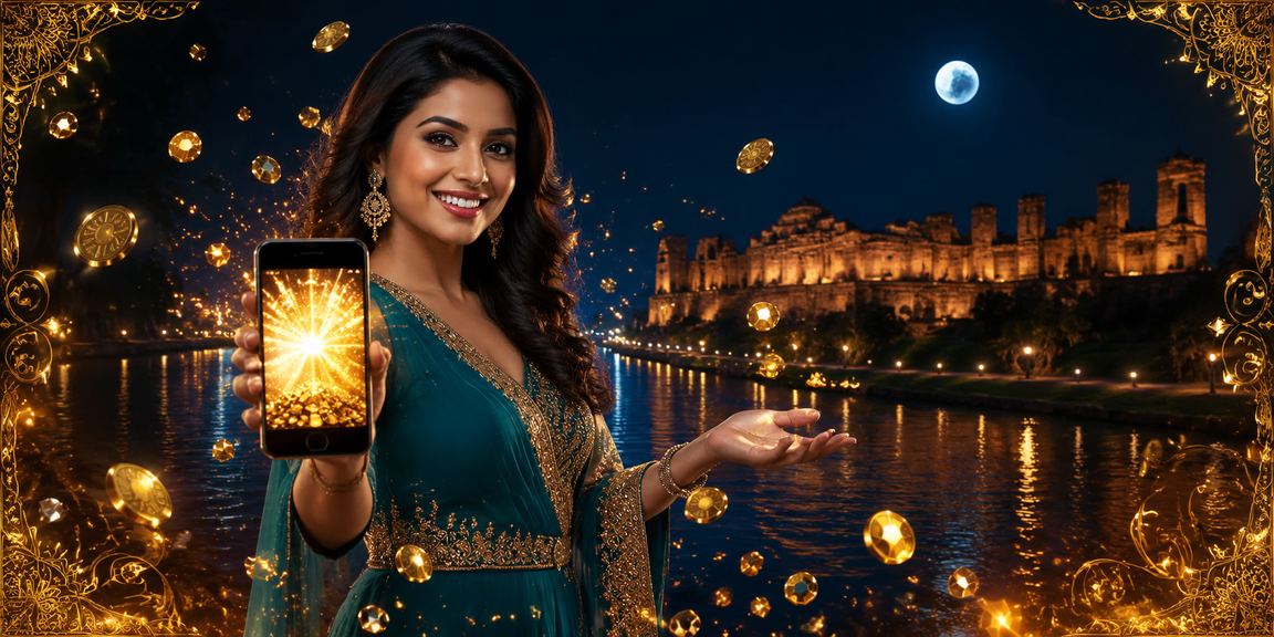 মোবাইল ক্যাসিনো গেম খেলার দৃশ্য