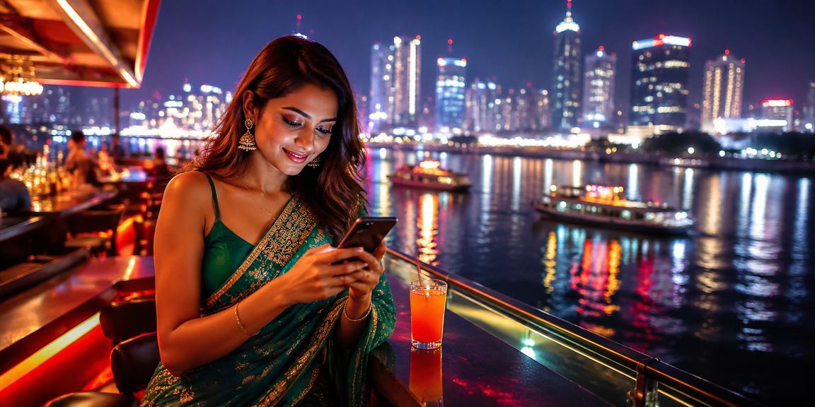 ঢাকায় মোবাইল ক্যাসিনো গেম খেলছেন একজন বাংলাদেশী